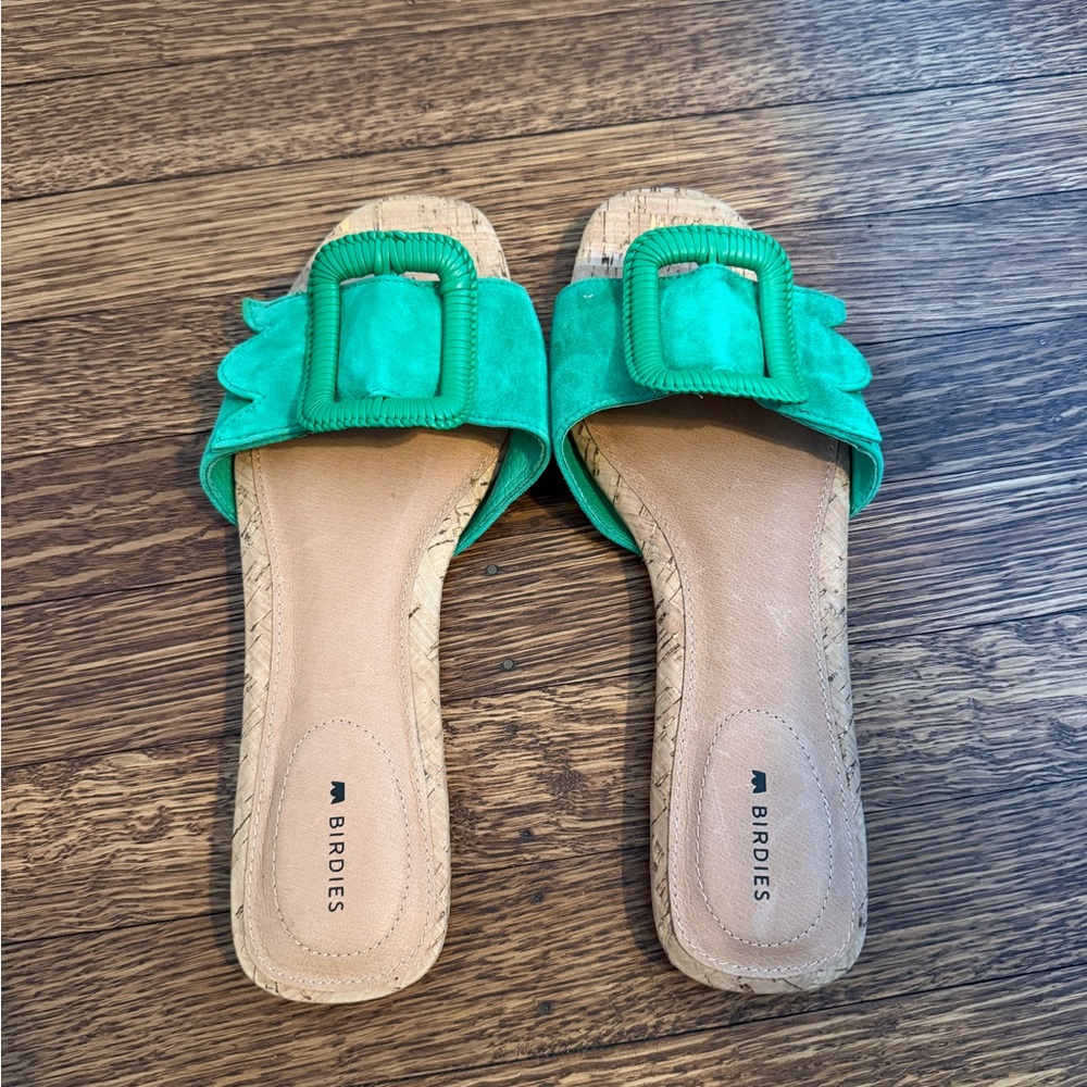 NWOT Birdies The Kiwi Slide Sandals